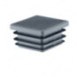 Square end caps for steel box section 50x50 mm Anthracite colour 10 pieces