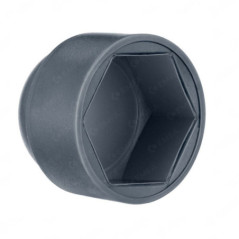 Acorn nut caps M6 key 10. Bolt caps in Anthracite colour
