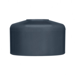 Round post cap 1 1/2" Anthracite 10 pieces