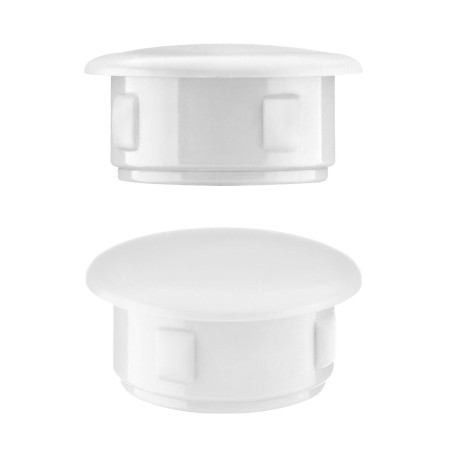 Drill hole cover cap 10x6 mm White 10 pieces