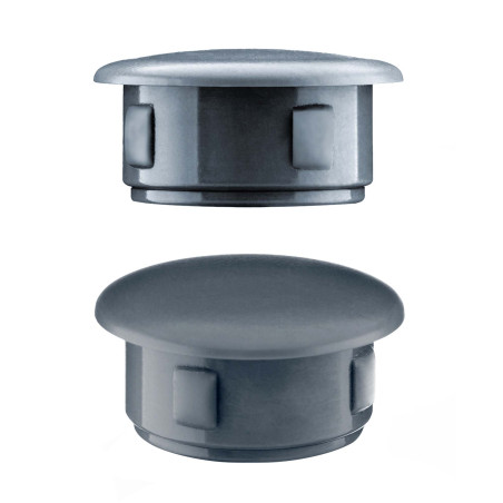 Decorative cap anthracite 30x25 mm for machinery and automotive