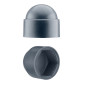 Acorn nut caps M12 key 19. Bolt caps in Anthracite colour 10 pieces