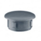 Drill hole cover cap 10x7 mm Anthracite 10 pieces