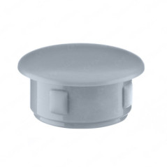 Drill hole cover cap 13x10 mm Grey 10 pieces