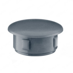 Drill hole cover cap 13x8 mm Anthracite 10 pieces