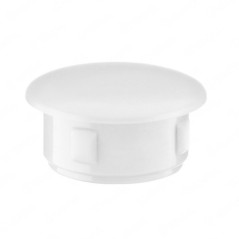 Drill hole cover cap 30x25 mm White 10 pieces