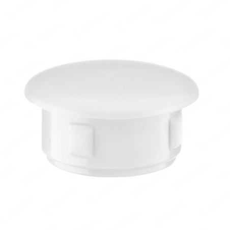 Drill hole cover cap 30x25 mm White 10 pieces