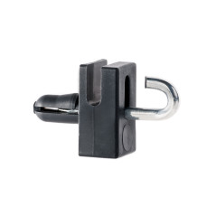 Tension wire brackets with hook nail for fencing with a 10-year guarantee