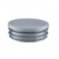 Round plastic tube inserts 12 mm in Grey colour 10 pieces Blanking plug grey 12 mm for machinery and automotive