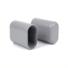 Oval tube sliding sleeve 30x50 LDPE oval tube end cap 30x50 EMFA GmbH