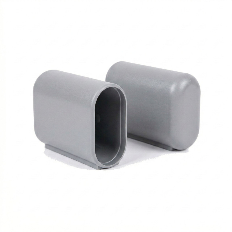 Oval tube sliding sleeve 30x50 Grey