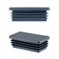Rectangular end caps for 30x60 mm Anthracite colour Anthracite Rectangular end caps for 30x60 mm steel box section.