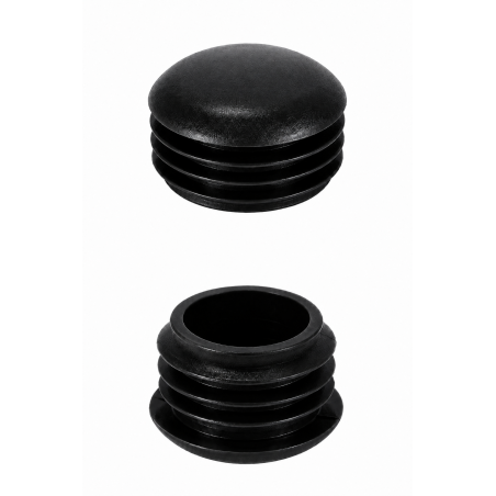 Convex insert cap for round tubes 30 mm 0 round tube insert caps EMFA GmbH