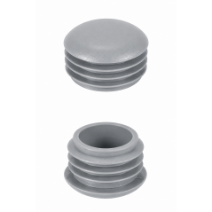 Convex insert cap for round tubes 30 mm 0 round tube insert caps EMFA GmbH