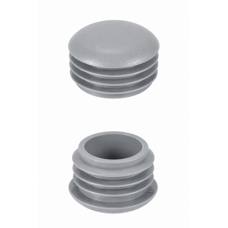 Convex insert cap for round tubes 30 mm 0 round tube insert caps EMFA GmbH