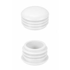 Convex insert cap for round tubes 25 mm 0 round tube insert caps EMFA GmbH