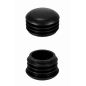 Convex insert cap for round tubes 40 mm 0 round tube insert caps EMFA GmbH