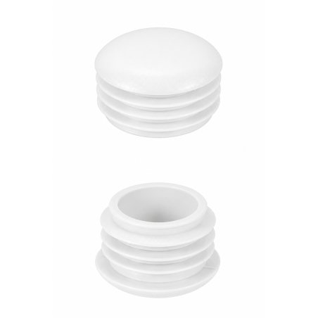 Convex insert cap for round tubes 16 mm 0 round tube insert caps EMFA GmbH