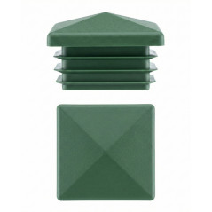 PE Pyramid End Cap for Square Tubes 40x40 EMFA GmbH