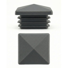PE Pyramid End Cap for Square Tubes 70x70 EMFA GmbH