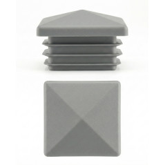 PE Pyramid End Cap for Square Tubes 15x15 EMFA GmbH