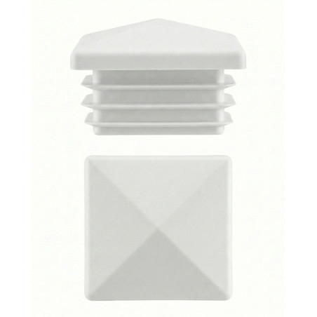 PE Pyramid End Cap for Square Tubes 70x70 EMFA GmbH
