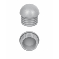 Domed insert cap for round tubes 20,0 round tube insert caps 20,0 EMFA GmbH