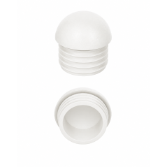 Domed insert cap for round tubes 40,0 round tube insert caps 40,0 EMFA GmbH