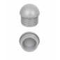 Domed insert cap for round tubes 48,3 mm Grey Domed insert cap for round tubes 48,3 round tube insert caps 48,3 EMFA GmbH