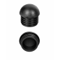 Domed insert cap for round tubes 60,3 mm Black Domed insert cap for round tubes 60,3 round tube insert caps 60,3 EMFA GmbH