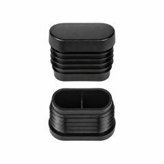 Angled oval tube insert 20x40 mm oval tube end cap 20x40 EMFA GmbH