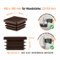 Square end caps for steel box section 100x100 mm Brown square end cap 100x100 plastic square tube inserts 10x10 cm End cap