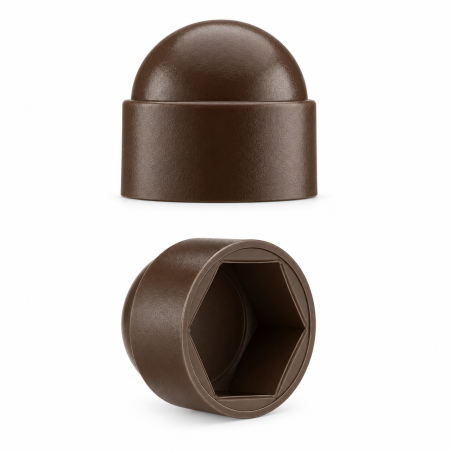 Acorn nut cap M6 key 10 Brown 10 year guarantee!