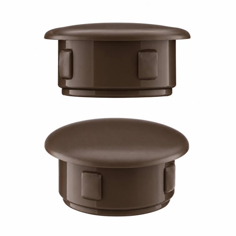 Drill hole cover cap 13x9 mm Brown Drill hole cover cap 13x9 mm Brown