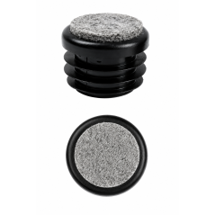 Round tube insert with felt 25 mm felt tube insert 25 EMFA GmbH
