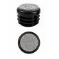 Round tube insert with felt 25 mm Black Round tube insert with felt 25 mm felt tube insert 25 EMFA GmbH