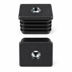 Rectangular tube insert with metal thread 40x50 mm M10 rectangular tube insert 40x50 EMFA GmbH