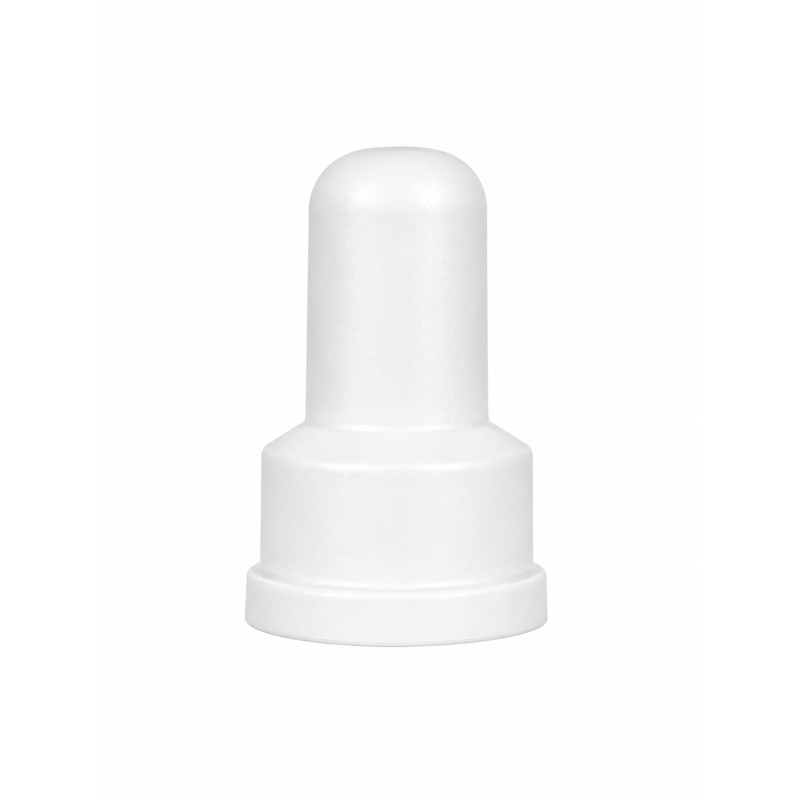 Extended Protective Cap for Bolts and Nuts with Washer Seat PE M12 H44 White
