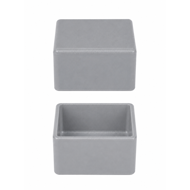 External Cap for Photovoltaic Profiles 40x40 mm Grey External Cap for Photovoltaic Profiles 40x40 mm Grey