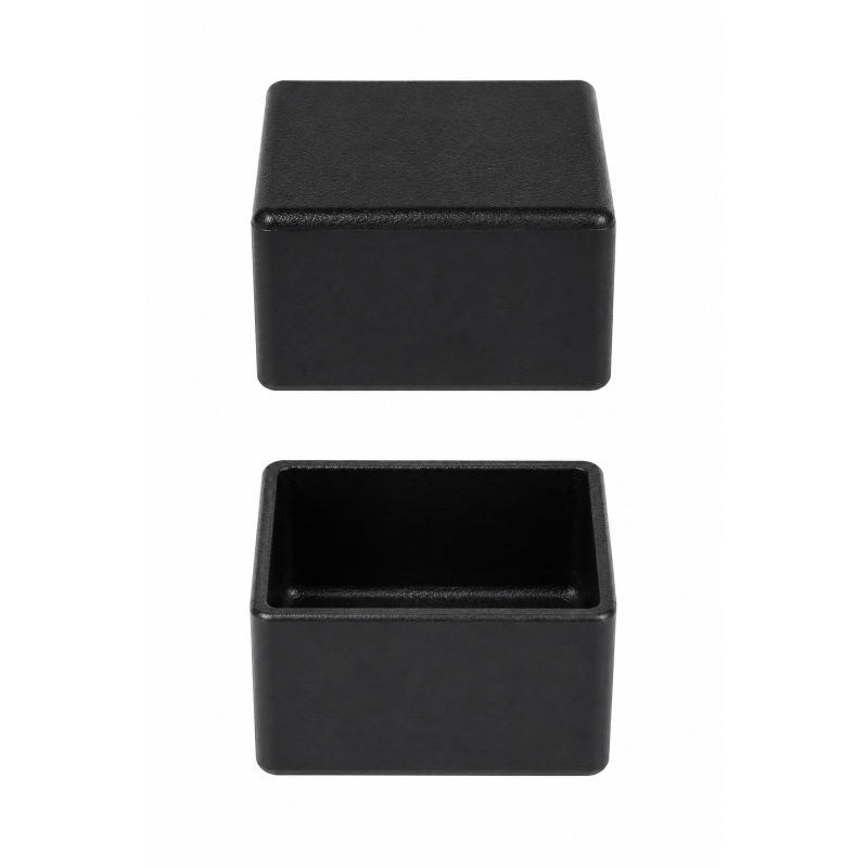 External Cap for Photovoltaic Profiles 40x40 mm Black External Cap for Photovoltaic Profiles 40x40 mm Black