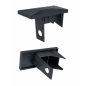 Rectangular Plastic Insert Cap for Fence Posts with Hole 40x60 mm end plug EMFA GmbH