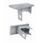 Rectangular Plastic Insert Cap for Fence Posts with Hole 40x60 mm end plug EMFA GmbH
