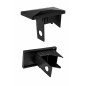 Rectangular Plastic Insert Cap for Fence Posts with Hole 40x60 mm end plug EMFA GmbH