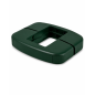 Plastic Mid Clamp for Rigid Fence Panels 40x60 mm Green Plastic Mid Clamp for Rigid Fence Panels 40x60 mm clip EMFA GmbH