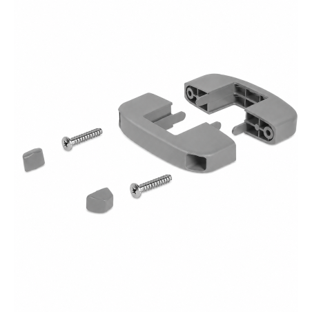Plastic Mid Clamp for Rigid Fence Panels 40x60 mm clip EMFA GmbH