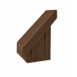 45° Angled Internal Cap for Fence Posts 80x80 mm plug EMFA GmbH