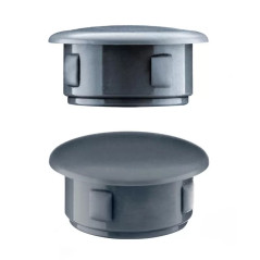 Plastic hole plug 10x6 mm Anthracite