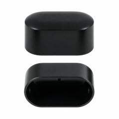 External end cap for oval tube 15x30 mm pipe cover EMFA GmbH