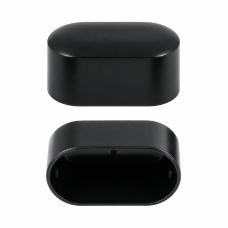 External end cap for oval tube 20x38 mm pipe cover EMFA GmbH