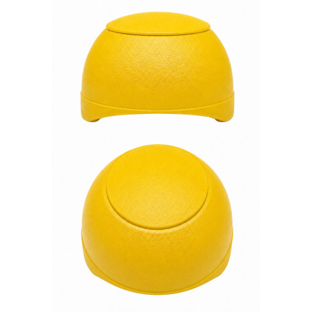 Spherical screw cover for playground equipment M8 FI30 R40 Yellow Spherical screw cover for playground equipment M8 FI30 R40 spherical bolt cover EMFA GmbH